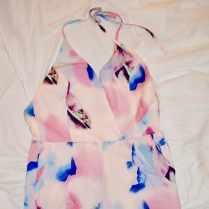 Tea n Cup Floral Romper